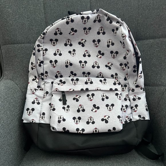 Disney Bags Disney Backpack Mickey Mouse Head Pattern New Light Purple Poshmark